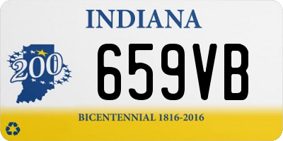 IN license plate 659VB