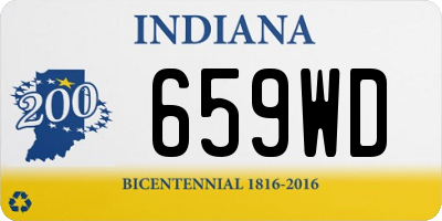 IN license plate 659WD