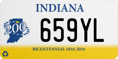 IN license plate 659YL