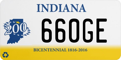 IN license plate 660GE