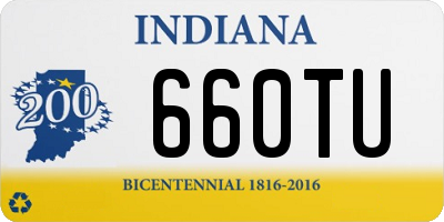 IN license plate 660TU