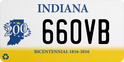 IN license plate 660VB