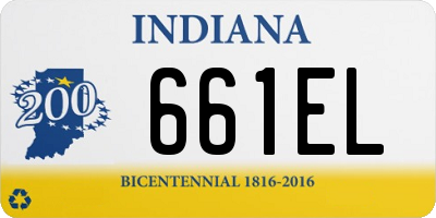 IN license plate 661EL