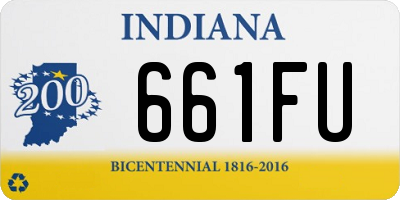 IN license plate 661FU