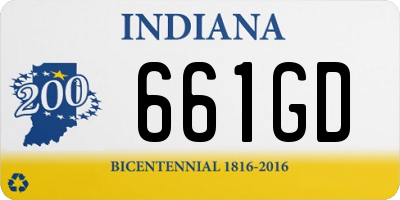 IN license plate 661GD