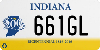 IN license plate 661GL