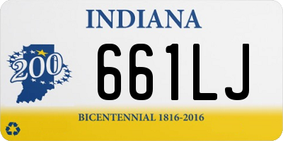 IN license plate 661LJ