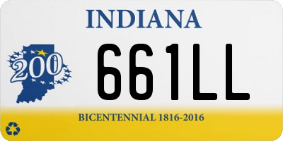 IN license plate 661LL