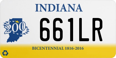 IN license plate 661LR