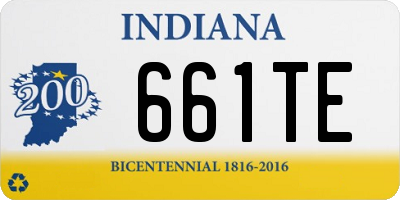 IN license plate 661TE