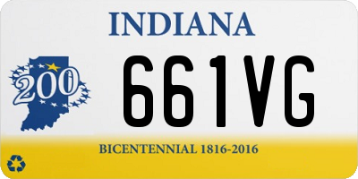 IN license plate 661VG