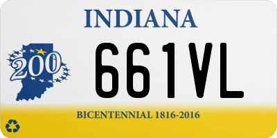 IN license plate 661VL