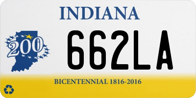 IN license plate 662LA