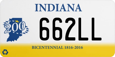 IN license plate 662LL