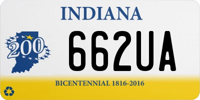 IN license plate 662UA