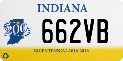 IN license plate 662VB