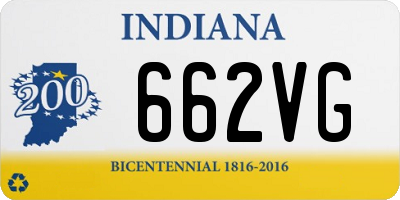 IN license plate 662VG