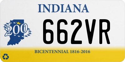 IN license plate 662VR