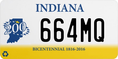 IN license plate 664MQ