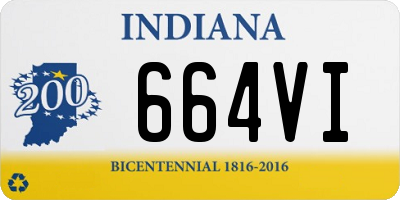 IN license plate 664VI
