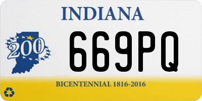 IN license plate 669PQ