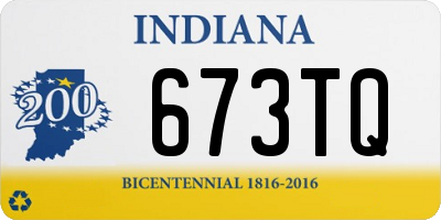 IN license plate 673TQ