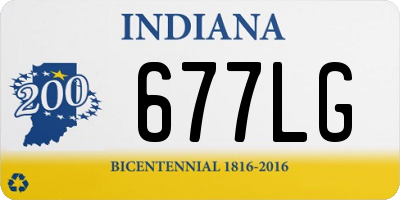 IN license plate 677LG