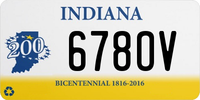 IN license plate 678OV