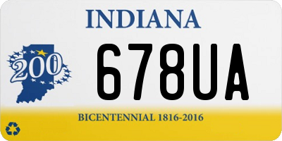 IN license plate 678UA