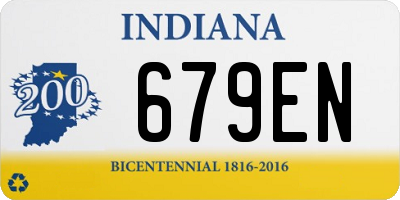 IN license plate 679EN