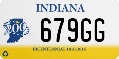 IN license plate 679GG