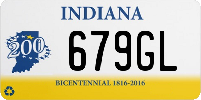 IN license plate 679GL