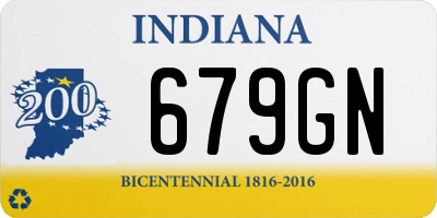 IN license plate 679GN