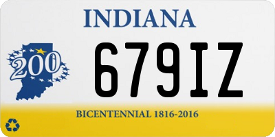 IN license plate 679IZ