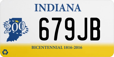 IN license plate 679JB