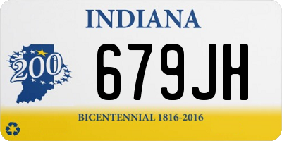 IN license plate 679JH