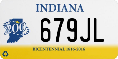 IN license plate 679JL