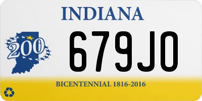 IN license plate 679JO