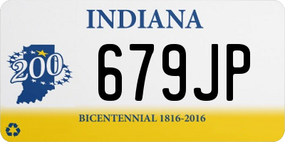 IN license plate 679JP