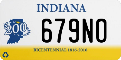 IN license plate 679NO