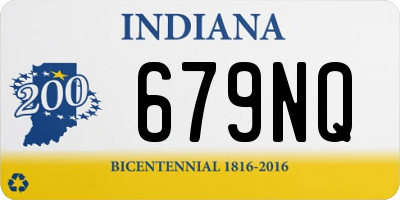 IN license plate 679NQ