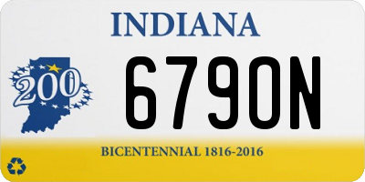 IN license plate 679ON