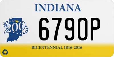 IN license plate 679OP