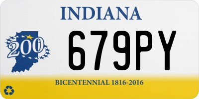 IN license plate 679PY
