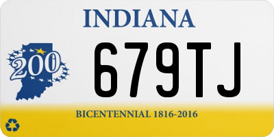 IN license plate 679TJ