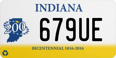 IN license plate 679UE