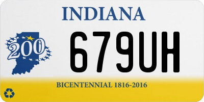 IN license plate 679UH