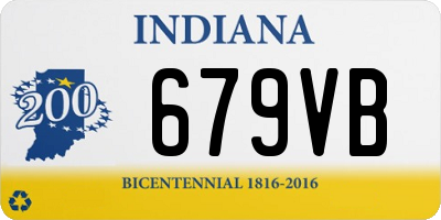 IN license plate 679VB