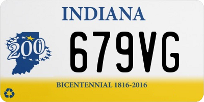 IN license plate 679VG