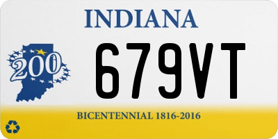 IN license plate 679VT